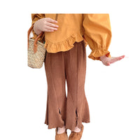 Load image into Gallery viewer, Baby Kid Girls Solid Color Pants Wholesale 22102775
