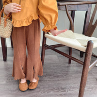 Load image into Gallery viewer, Baby Kid Girls Solid Color Pants Wholesale 22102775
