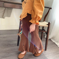 Load image into Gallery viewer, Baby Kid Girls Solid Color Pants Wholesale 22102775
