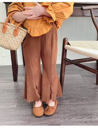 Load image into Gallery viewer, Baby Kid Girls Solid Color Pants Wholesale 22102775
