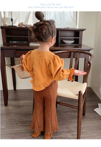 Load image into Gallery viewer, Baby Kid Girls Solid Color Pants Wholesale 22102775

