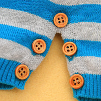 Load image into Gallery viewer, Baby Unisex Striped Cartoon Print Rompers Wholesale 221028104
