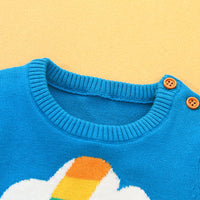 Load image into Gallery viewer, Baby Unisex Striped Cartoon Print Rompers Wholesale 221028104
