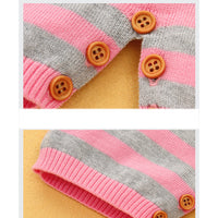 Load image into Gallery viewer, Baby Unisex Striped Cartoon Print Rompers Wholesale 221028104
