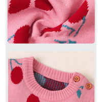 Load image into Gallery viewer, Baby Girls Fruit Crochet Print Rompers Wholesale 221028109
