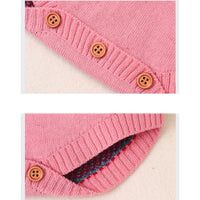 Load image into Gallery viewer, Baby Girls Fruit Crochet Print Rompers Wholesale 221028109
