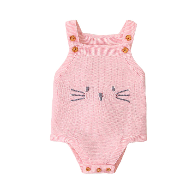 Baby Girls Cartoon Crochet Embroidered Rompers Wholesale 221028110