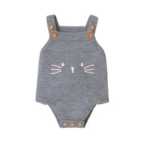 Load image into Gallery viewer, Baby Girls Cartoon Crochet Embroidered Rompers Wholesale 221028110
