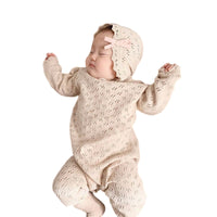 Load image into Gallery viewer, Baby Unisex Crochet Embroidered Jumpsuits Wholesale 221028116
