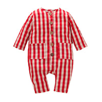Load image into Gallery viewer, Baby Unisex Striped Jumpsuits Wholesale 221028123
