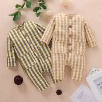 Load image into Gallery viewer, Baby Unisex Striped Jumpsuits Wholesale 221028123
