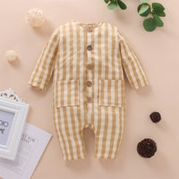 Load image into Gallery viewer, Baby Unisex Striped Jumpsuits Wholesale 221028123
