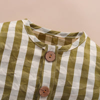 Load image into Gallery viewer, Baby Unisex Striped Jumpsuits Wholesale 221028123
