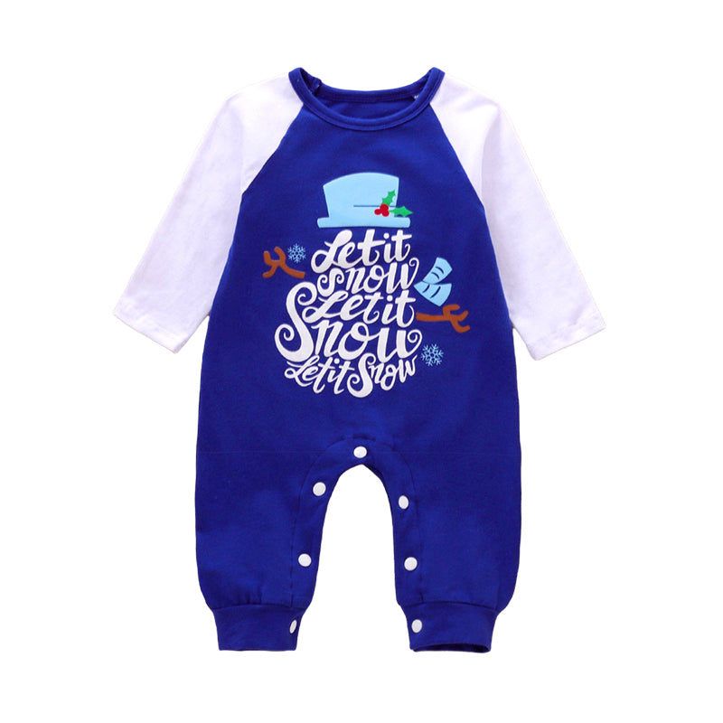 Baby Unisex Letters Color-blocking Jumpsuits Wholesale 221028128