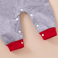 Load image into Gallery viewer, Baby Unisex Color-blocking Checked Christmas Jumpsuits Wholesale 221028130
