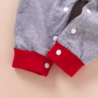 Load image into Gallery viewer, Baby Unisex Color-blocking Checked Christmas Jumpsuits Wholesale 221028130
