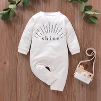 Load image into Gallery viewer, Baby Unisex Letters Print Jumpsuits Wholesale 221028138
