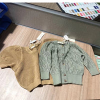 Load image into Gallery viewer, Baby Kid Girls Solid Color Cardigan Wholesale 221028154
