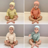 Load image into Gallery viewer, Baby Unisex Solid Color Rompers Wholesale 221028166

