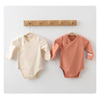 Load image into Gallery viewer, Baby Unisex Solid Color Rompers Wholesale 221028166
