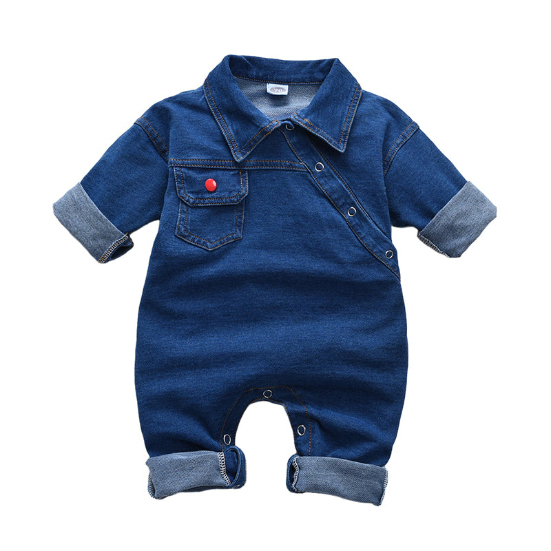 Baby Kid Unisex Solid Color Jumpsuits Wholesale 221028265