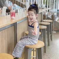 Load image into Gallery viewer, Baby Kid Girls Striped Pants Wholesale 221028394

