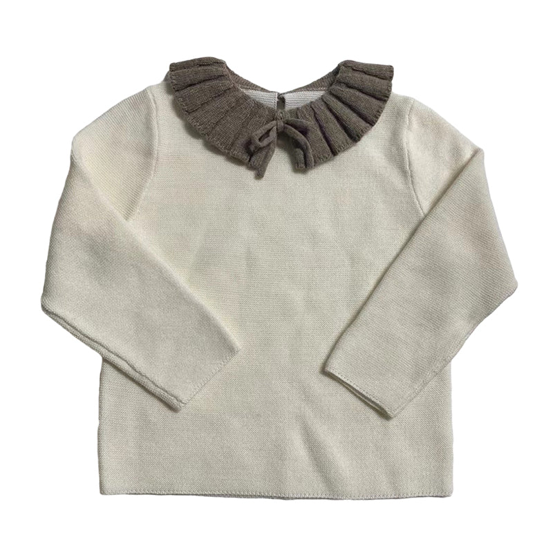 Baby Kid Girls Color-blocking Sweaters Wholesale 221028422