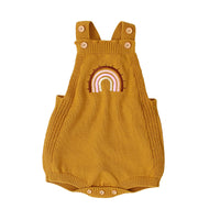 Load image into Gallery viewer, Baby Unisex Rainbow Crochet Rompers Wholesale 22102850
