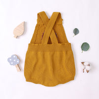 Load image into Gallery viewer, Baby Unisex Rainbow Crochet Rompers Wholesale 22102850
