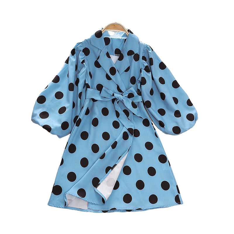 Baby Kid Girls Polka dots Coats Wholesale 221028539