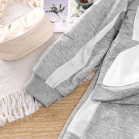 Load image into Gallery viewer, 2 Pieces Set Baby Kid Girls Solid Color Bow Tops And Pants Wholesale 221028551
