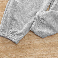 Load image into Gallery viewer, 2 Pieces Set Baby Kid Girls Solid Color Bow Tops And Pants Wholesale 221028551
