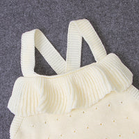 Load image into Gallery viewer, Baby Girls Solid Color Knitwear Jumpsuits Wholesale 22102856
