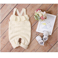 Load image into Gallery viewer, Baby Girls Solid Color Knitwear Jumpsuits Wholesale 22102856
