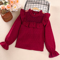 Load image into Gallery viewer, 2 Pieces Set Kid Girls Lace Tops And Bow Skirts Wholesale 221028569
