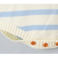 Load image into Gallery viewer, Baby Unisex Striped Knitwear Rompers Wholesale 22102857
