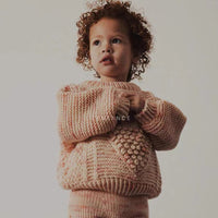 Load image into Gallery viewer, Baby Kid Girls Crochet Sweaters Wholesale 221028576
