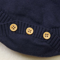 Load image into Gallery viewer, Baby Boys Bow Knitwear Rompers Wholesale 22102860
