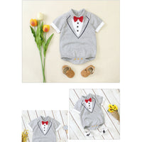 Load image into Gallery viewer, Baby Boys Bow Knitwear Rompers Wholesale 22102860
