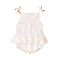 Load image into Gallery viewer, Baby Girls Solid Color Knitwear Rompers Wholesale 22102861
