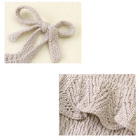 Load image into Gallery viewer, Baby Girls Solid Color Knitwear Rompers Wholesale 22102861

