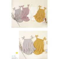 Load image into Gallery viewer, Baby Girls Solid Color Knitwear Rompers Wholesale 22102861
