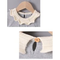 Load image into Gallery viewer, Baby Girls Solid Color Knitwear Rompers Wholesale 22102862
