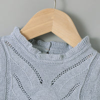 Load image into Gallery viewer, Baby Girls Solid Color Knitwear Rompers Wholesale 22102869
