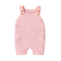 Load image into Gallery viewer, Baby Unisex Solid Color Knitwear Rompers Wholesale 22102870
