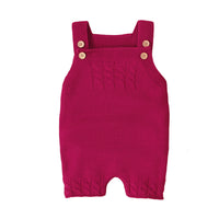 Load image into Gallery viewer, Baby Unisex Solid Color Knitwear Rompers Wholesale 22102870
