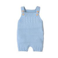 Load image into Gallery viewer, Baby Unisex Solid Color Knitwear Rompers Wholesale 22102870
