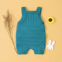 Load image into Gallery viewer, Baby Unisex Solid Color Knitwear Rompers Wholesale 22102870
