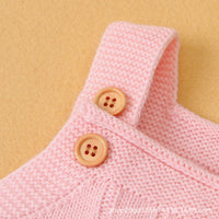 Load image into Gallery viewer, Baby Unisex Solid Color Knitwear Rompers Wholesale 22102870
