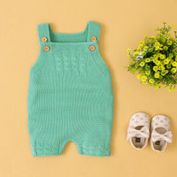 Load image into Gallery viewer, Baby Unisex Solid Color Knitwear Rompers Wholesale 22102870
